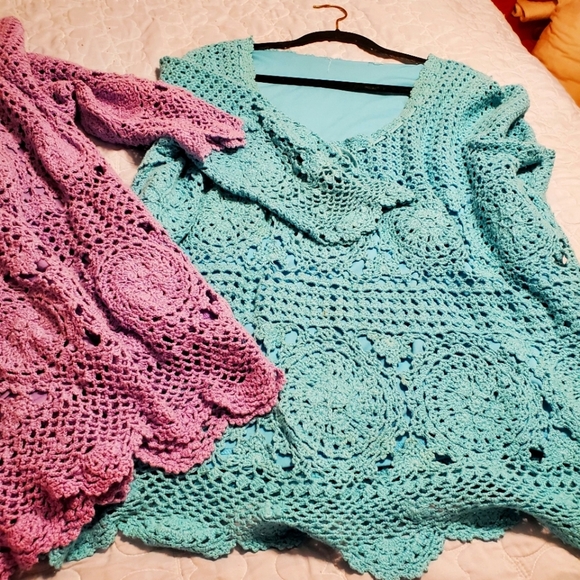 Roamans Crochet Sweater Bundle - Picture 4 of 17